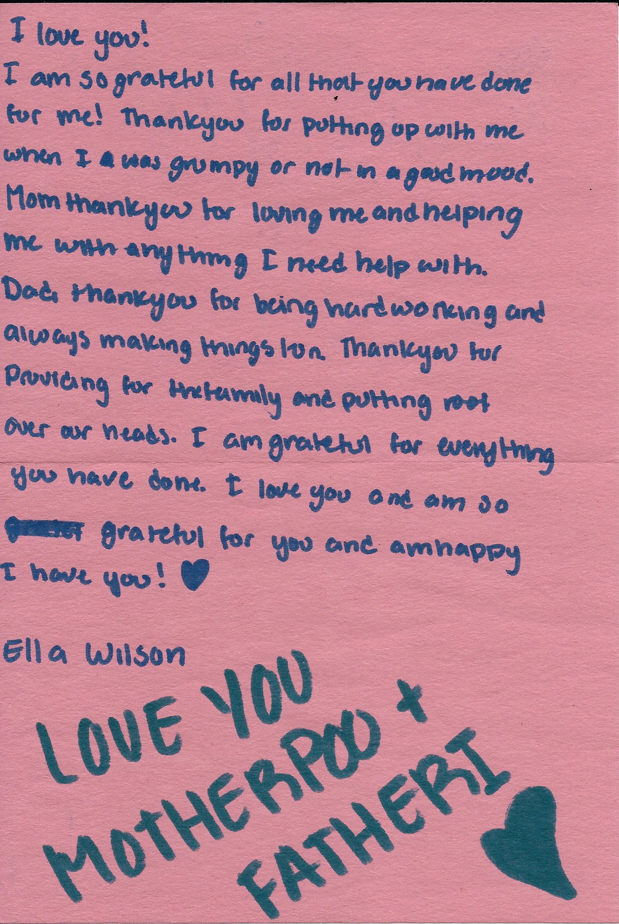 Sweet Note From Ella Sweet Note From Ella